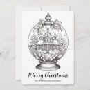 Search for winter snow globe christmas cards Snowflake