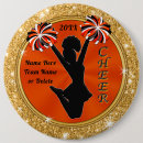 Search for orange gold buttons Black