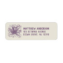 Search for octopus return address labels Fish