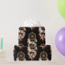 Search for dreamcatcher wrapping paper Boho
