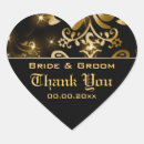 Search for gold heart wedding stickers Graduation