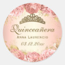Search for pink quinceanera stickers Flower