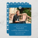 Search for blue bar bat mitzvah invitations Stylish