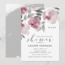 Search for soft rose invitations Watercolor