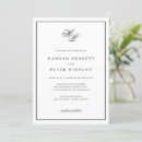 Search for monogram initials wedding invitations Typography