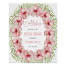 Search for tropical bridal shower welcome signs Floral