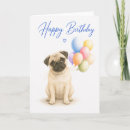 Search for pug cards Dog lover