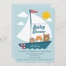 Search for boat baby shower invitations Cute