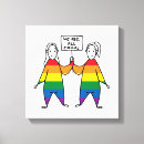 Search for equalizer canvas prints Pride parade