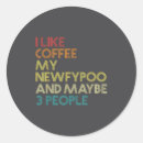 Search for funny coffee quotes stickers Vintage