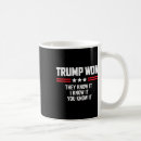 Search for anyone but trump mugs Take america back