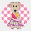Search for labrador birthday stickers Dog