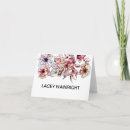 Search for watercolor flower note cards Girly