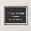 Recherche de cadre noir cartes postales Minimaliste