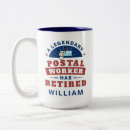 Search for funny postal worker mugs Letter carrier