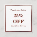 Search for coupons business cards For her