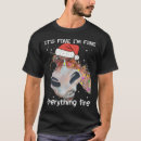 Recherche de cheval à noël tshirts Équestre
