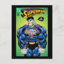 Recherche de super man cartes postales Bande dessinée