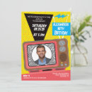 Search for tv party invitations Vintage