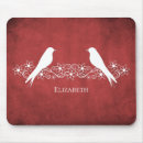 Search for red bird mousepads Flowers