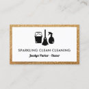 Search for sparkling clean business cards Maid service