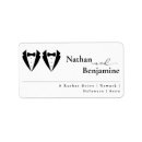 Search for gay wedding return address labels Mr and mr