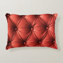 Recherche de cuir rouge coussins Canapé