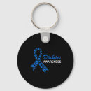 Search for diabetes awareness ribbon keychains Diabetes type 1