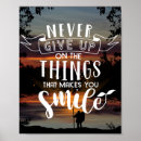 Search for never give in posters Inspirational