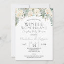 Recherche de winter wonderland baby shower invitations Rose