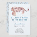 Recherche de tiger baby shower invitations Animal