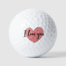 Search for i love you golf balls Heart