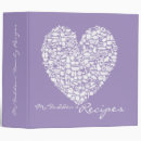 Search for 3 inch recipe binders Purple