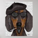 Search for vintage dachshund posters Leaf