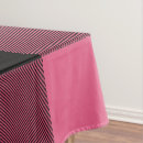 Search for pink and black tablecloths Chequered