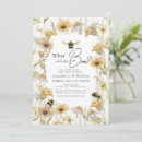Recherche de bee gender reveal invitations Floral