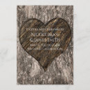 Search for heart tree wedding invitations Elegant