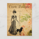 Recherche de peinture de caniche cartes postales Chien