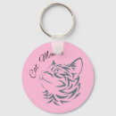 Search for cat design keychains Kitty