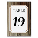 Search for wood table cards White