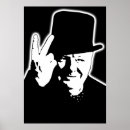 Search for v sign posters Winston