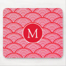 Recherche de motif ondulé tapis souris Monogramme