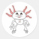 Search for cartoon axolotl stickers Pink