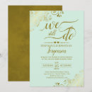 Recherche de mint green invitations Simple