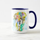 Search for elephant with glasses mugs Animal