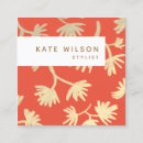 Search for floral pattern business cards Interior design