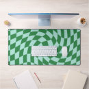 Search for in plaid mousepads Green