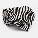 Search for zebra stripes ties Black and white