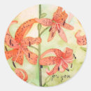 Search for orange tiger stickers Watercolor