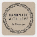 Search for handmade stickers Kraft
